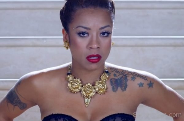 Keyshia Cole Butterfly Tattoo-SW1029