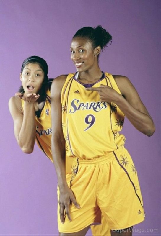 Candace Parker And Lisa Leslie-SW1012