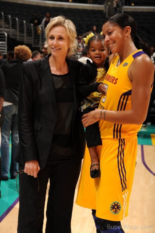 Candace Parker And her Fan-SW105