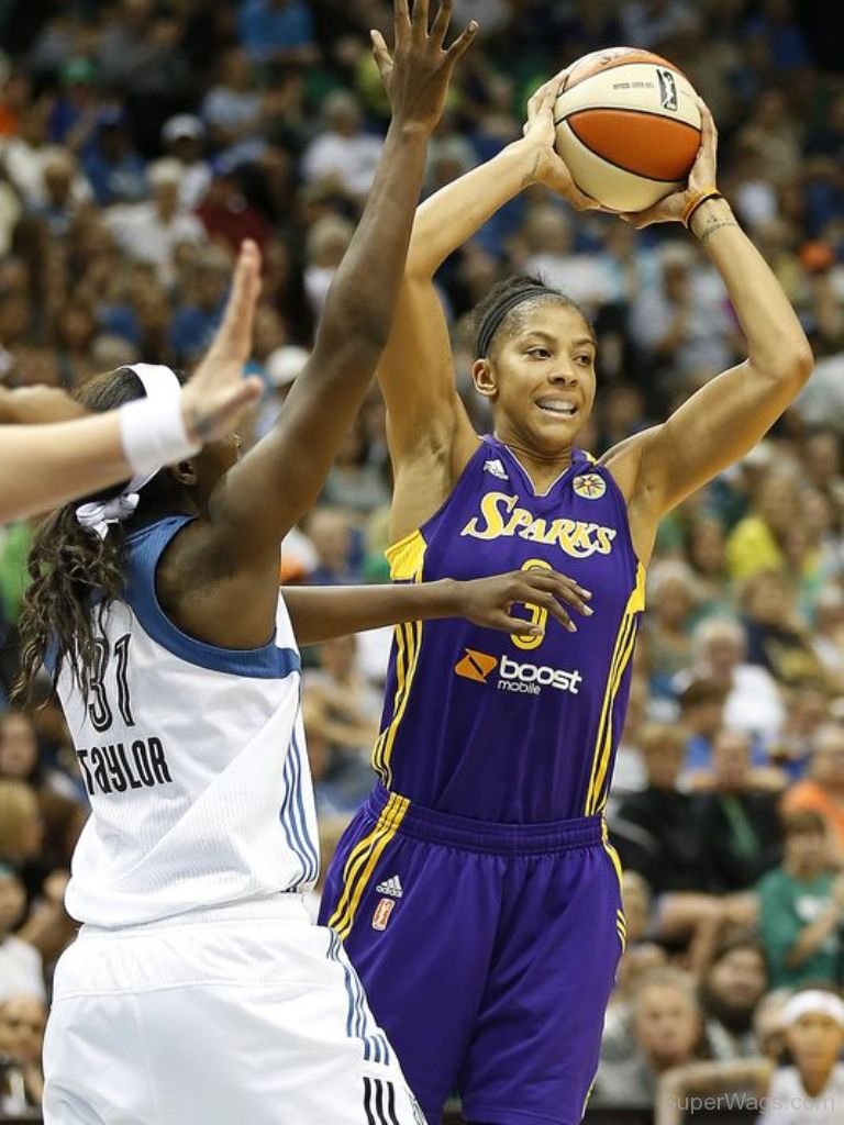 Candace Parker Palying.