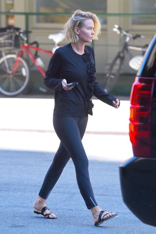 Lara Bingle Wearing Black Outfit