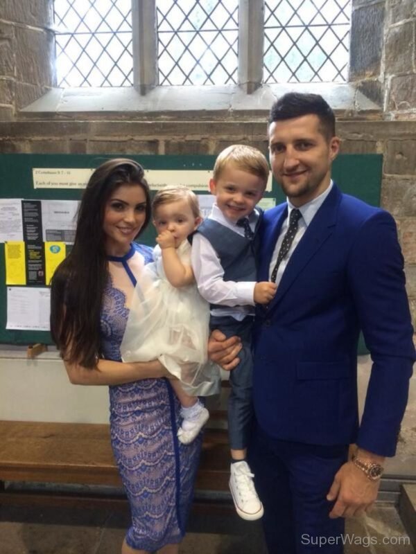 Rachael Cordingley And Her Family