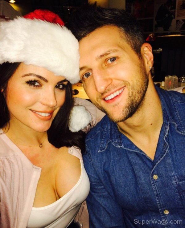 Rachael Cordingley With Carl Froch