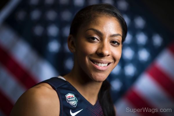 Smiling Face Of Candace Parker-SW1109